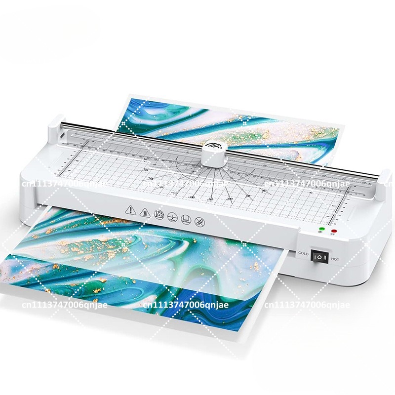 Home Textiles Fabric - Plastificatrice A3 con Taglierina Integrata, Macchina