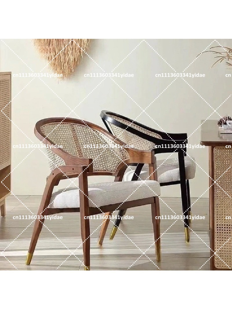 Home Textiles Fabric - Sedia da Pranzo in Legno Massello