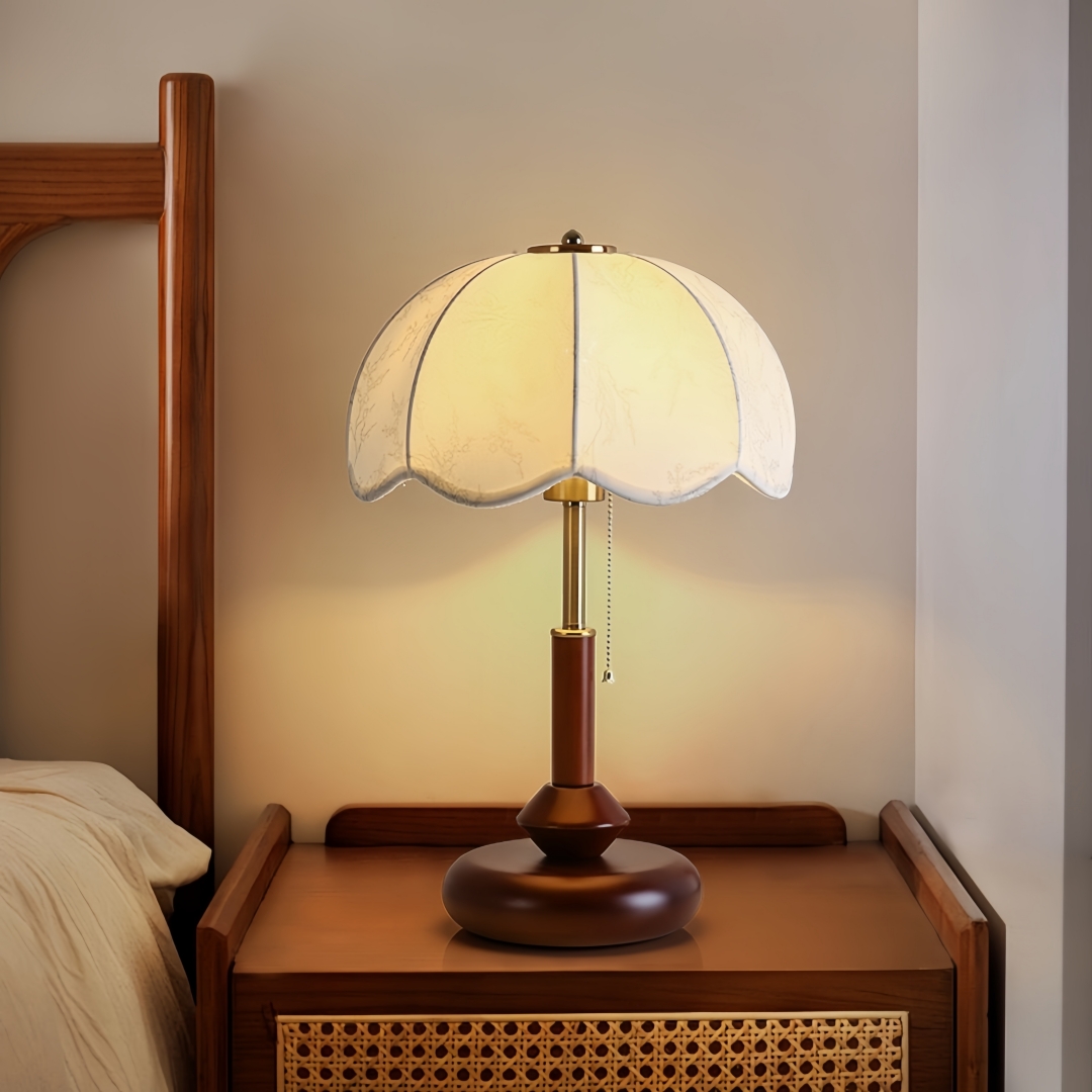 Textiles For Home - Lampada da Tavolo Vintage a Cupola