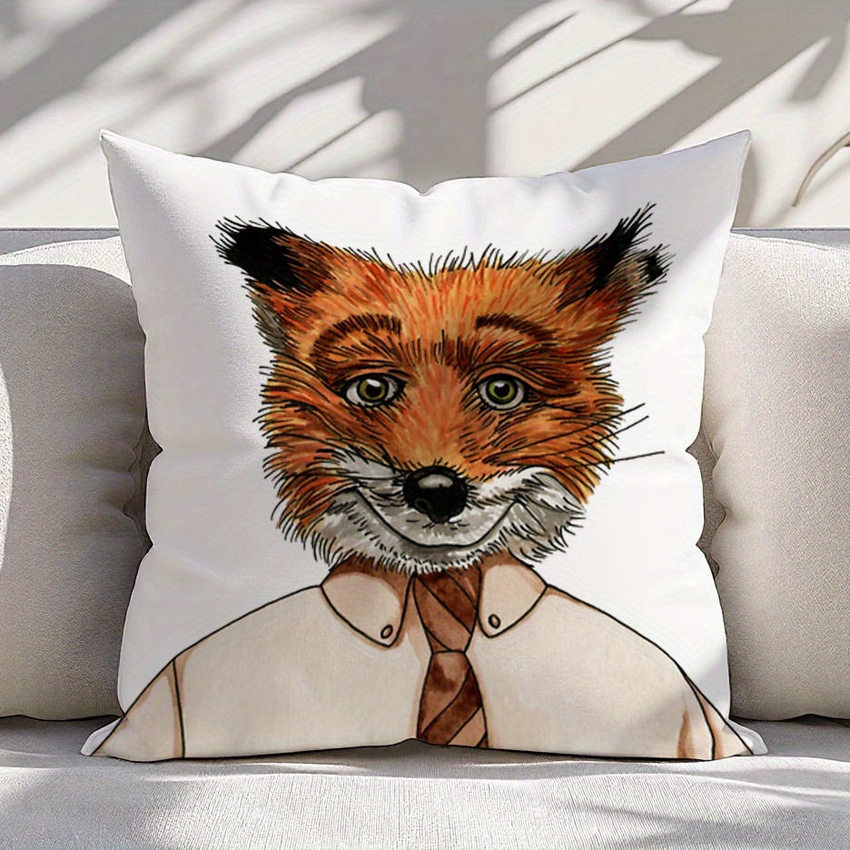 Pillow Insert 18X18 - 1 federa per cuscino Mr. Fox,