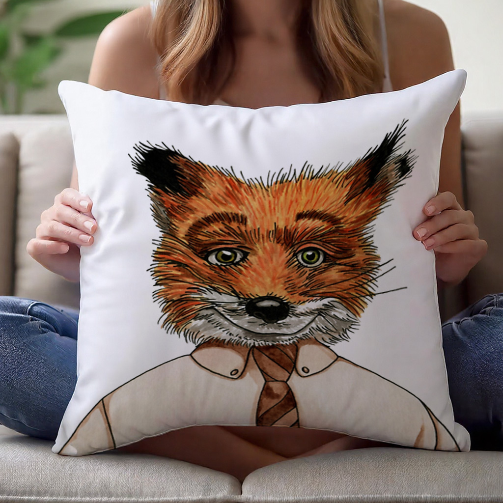 1 federa per cuscino Mr. Fox,  - Pillow Insert 18X18 recensione e prezzo