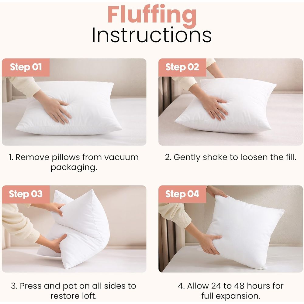 Coppia di inserti per cuscini  - Pillow Insert 18X18 recensione e prezzo